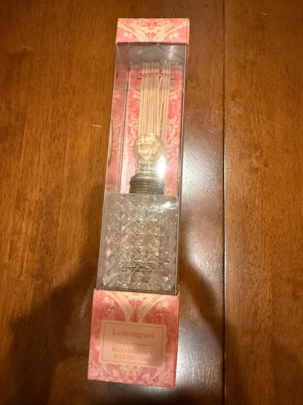 Lemongrass Reed Diffuser in Clear Glass